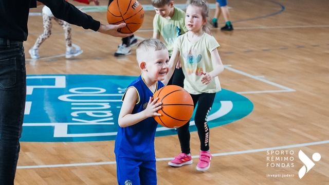 Projektas "Sportiškai aktyvus darželinukas" pradeda paskutinį sezoną