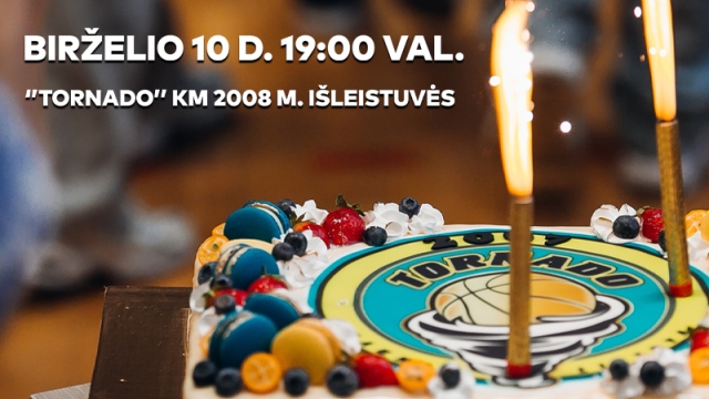 "Tornado" KM 2008 m. laidos išleistuvės
