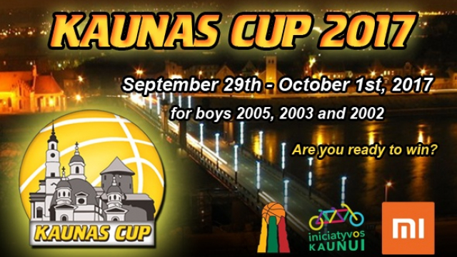 Savaitgalį mieste šurmuliuos tarptautinis vaikų krepšinio turnyras – Kaunas Cup 2017! 