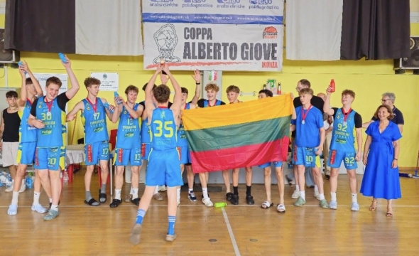 Tornado KM - "Fudo" Coppa Alberto Giove turnyre pasipuošė bronzos medaliais!