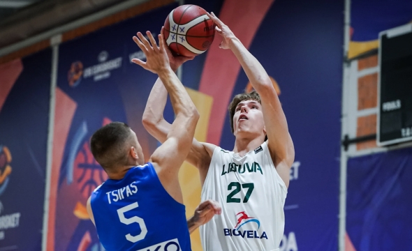 U18 Europos čempionato patirtys: Tornado KM krepšininkas Arminas Vilkas apie kovas, nusivylimą ir motyvaciją