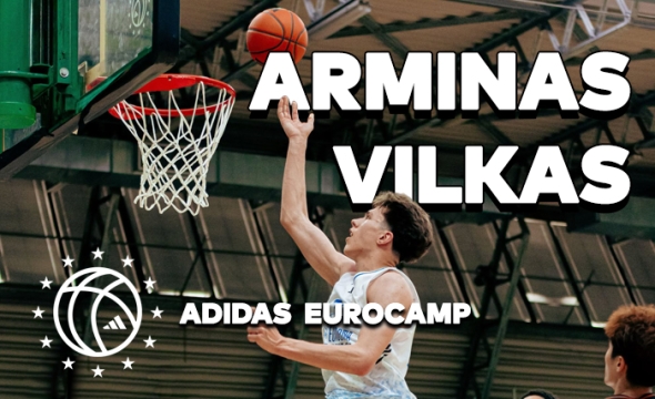 Interviu su Arminu Vilku apie Adidas Eurocamp 2025 stovyklą