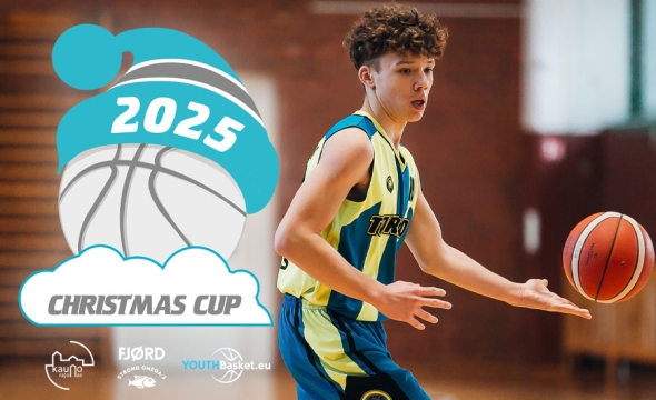 Kauno rajone – XVI tarptautinis vaikų krepšinio turnyras „Christmas Cup 2025“