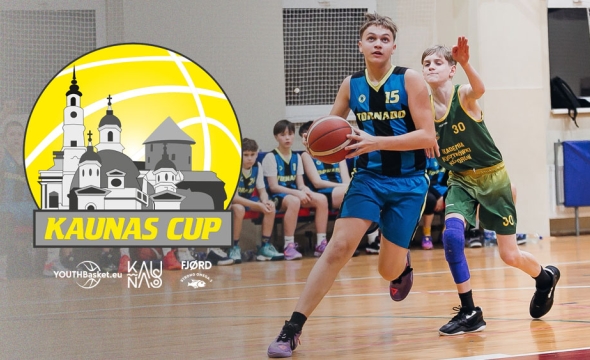 Kaunas Cup 2025: į Kauną vienuoliktą kartą sugrįžta tarptautinis vaikų krepšinio turnyras