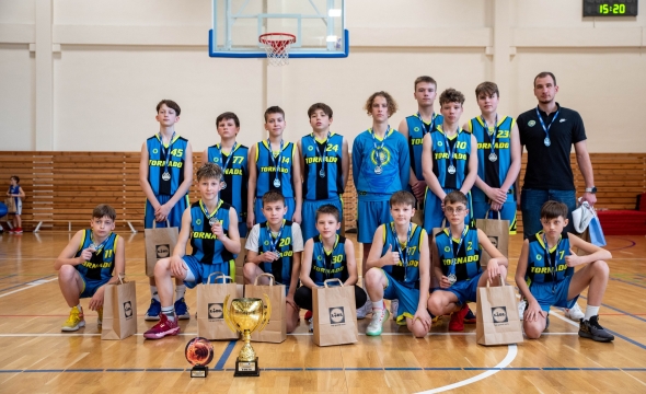 Tornado KM II komanda Lietuvos moksleivių krepšinio lygoje (MKL) U13 čempionato C diviziono finalinio ketverto metu iškovojo vieną pergalę ir patyrė vieną pralaimėjimą.