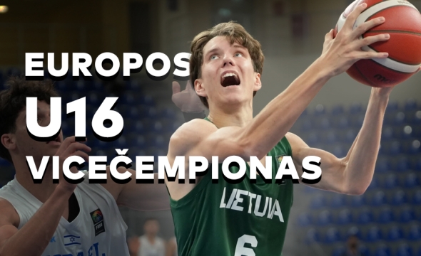 Sidabrą Europos U16 čempionate iškovojęs Lukas Lukošiūnas: ši patirtis suteikė dar daugiau motyvacijos