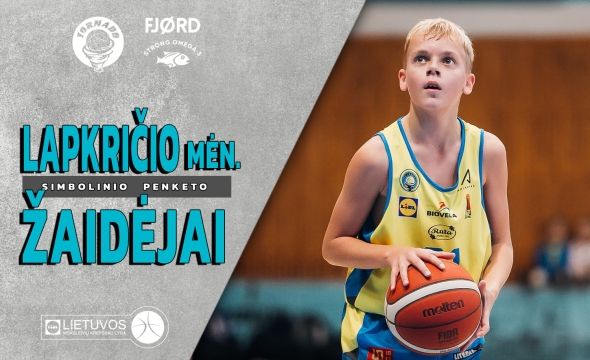 Fjord Strong Omega3 lapkričio mėnesio simbolinis penketas