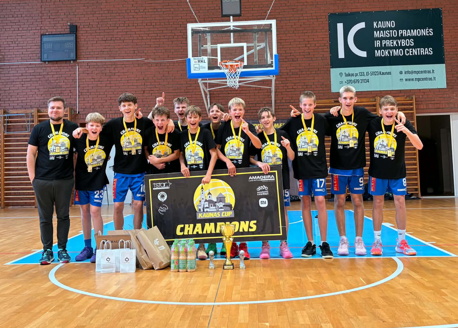 Kaunas Cup 2026 U14 prizininkai
